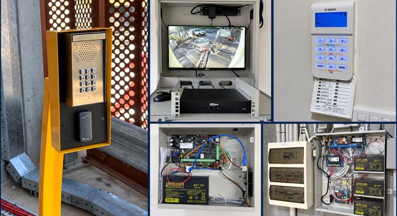 Security and access control systems installed by See All Security Systems